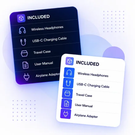What's in the box app preview